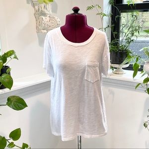 MADEWELL white pocket t shirt